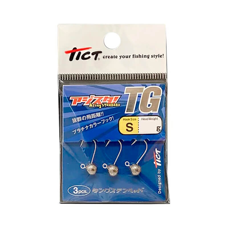 Джиг-головка вольфрамовая Tict Ajista TG MH 4g (3шт.)