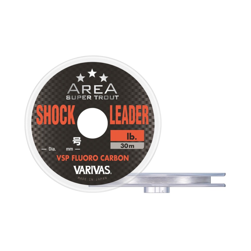 Флюорокарбон Varivas Super Trout Area Shock Leader VSP Fluoro 30m #0.8 4lb