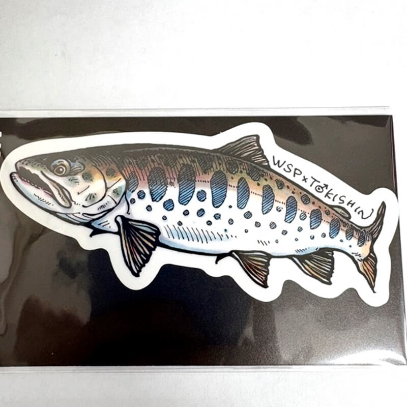 Наклейка Waterside x Toxin Collaboration Sticker #Yamame