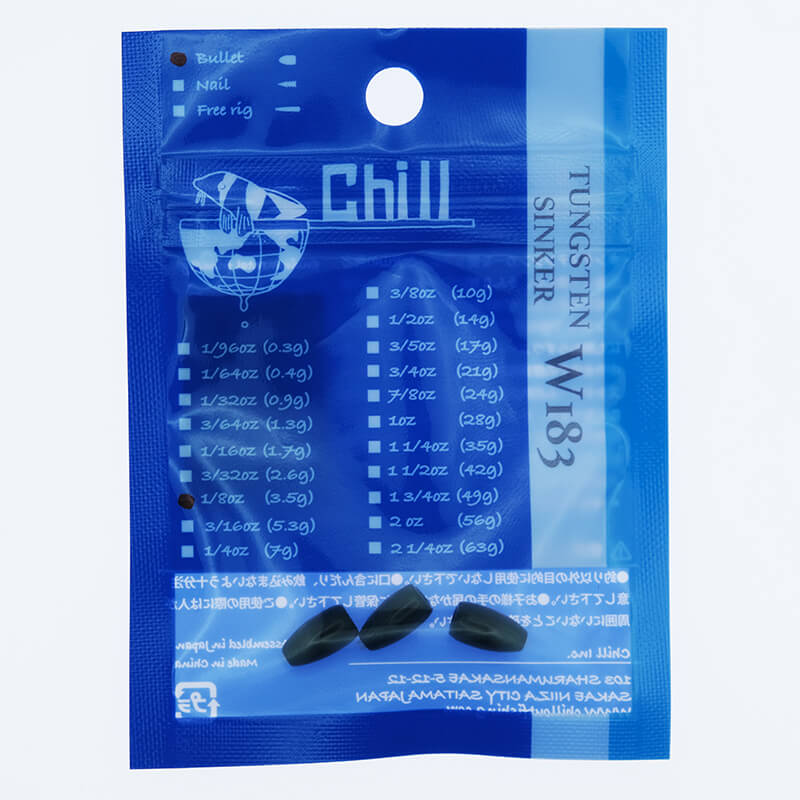 Груз вольфрамовый Chill Bullet Sinker 3.5g. (3шт.)