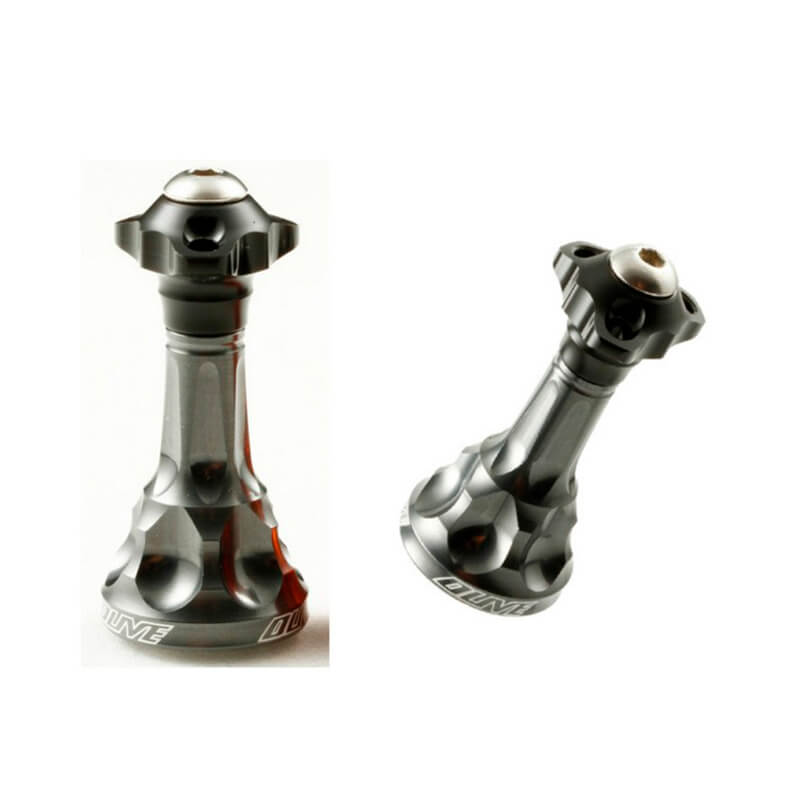 Подставка для катушки Dlive Custom Reel Cap I-Arm Plus Long #Gunmetal