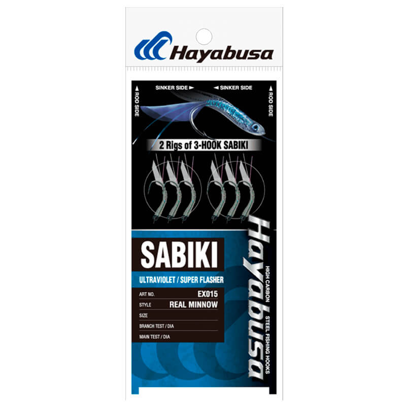 Сабики Hayabusa EX015 3hooks #6 Real Minnow