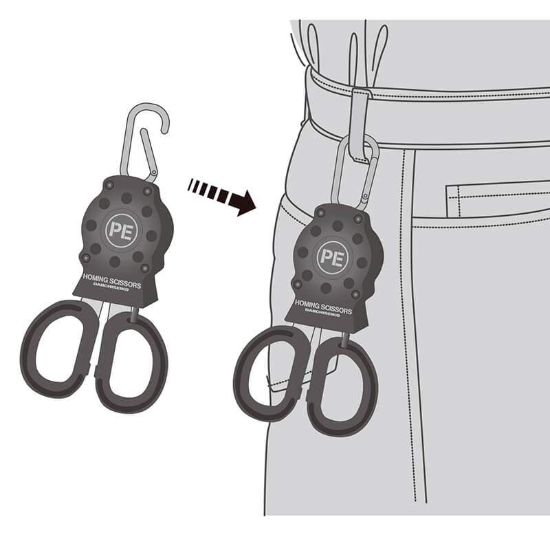 Ножницы DaiichiSeiko Homing Scissors Type PE