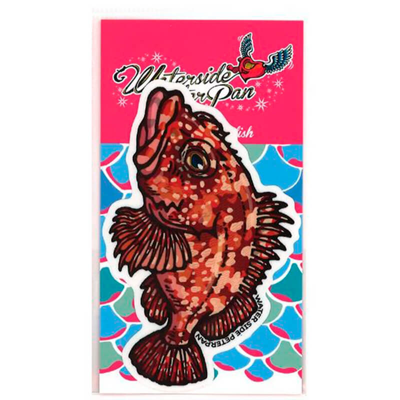 Наклейка Waterside Peterpan Original Sticker L #Scorpion Fish
