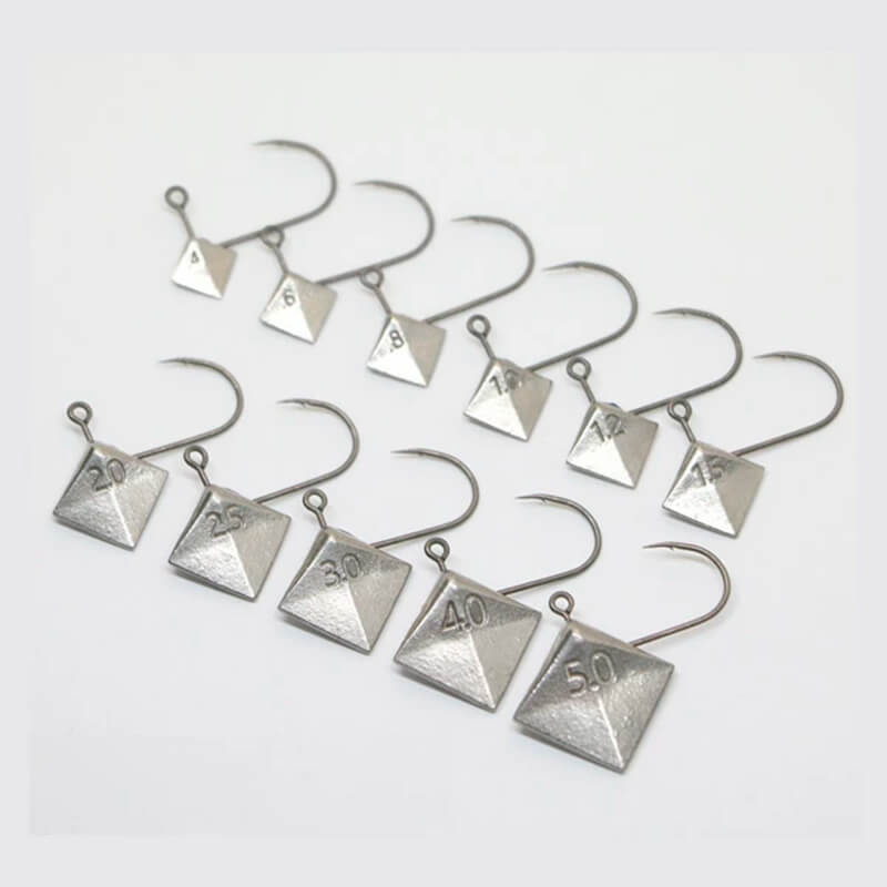 Джиг-головка вольфрамовая Clear Blue Flat Head TG EX 2g (3шт.)