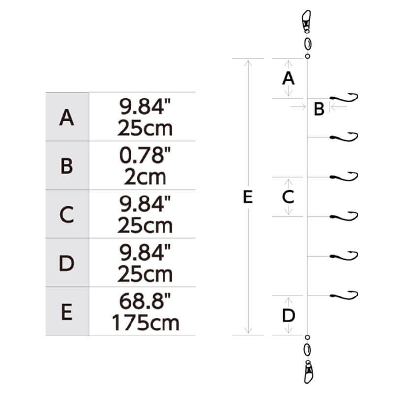 Сабики Hayabusa EX013 #5 Chika Rainbow Smelt UV Pink Skin