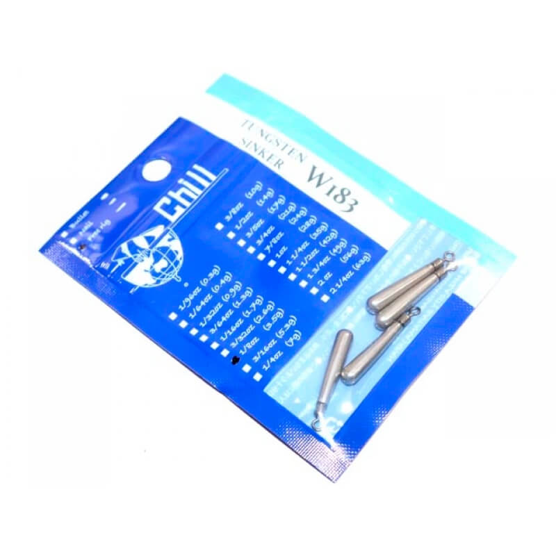 Груз вольфрамовый Chill Free Rig Sinker 3.5g. (4шт.)