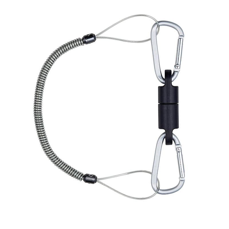 Магнитный держатель с карабинами DaiichiSeiko Carabiner Holder MG3500 #Silver