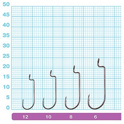 Крючки Owner офсетные Slim Offset MH-21 BC 51639 №10