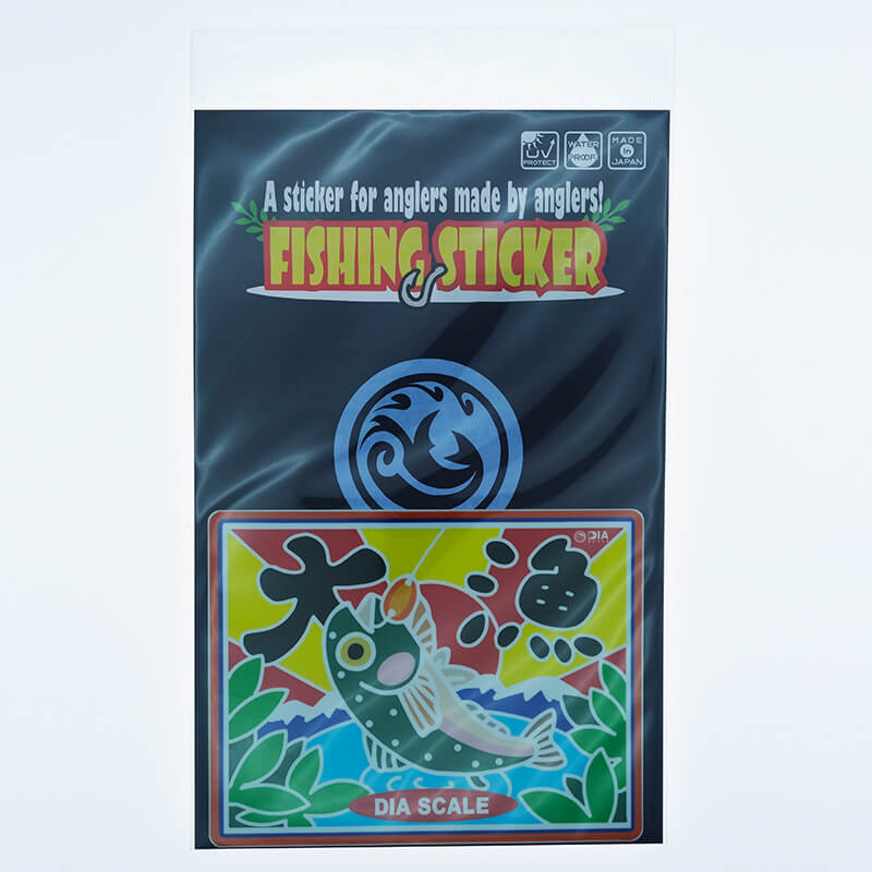 Наклейка Dia Scale Trout Sticker #Spoon