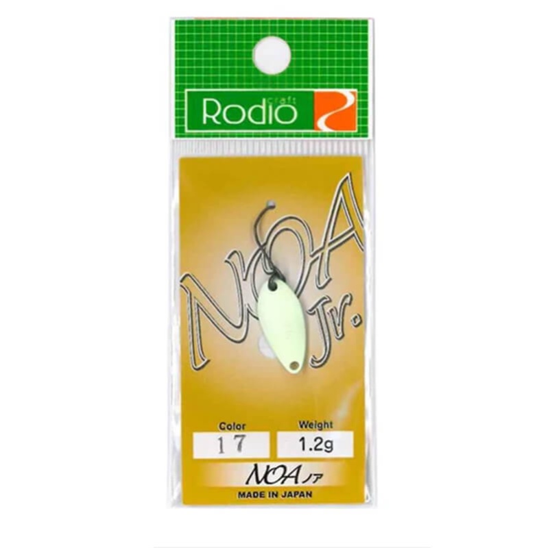 Колеблющаяся блесна Rodio Craft Noa Jr. 1.2гр. #17 Glow