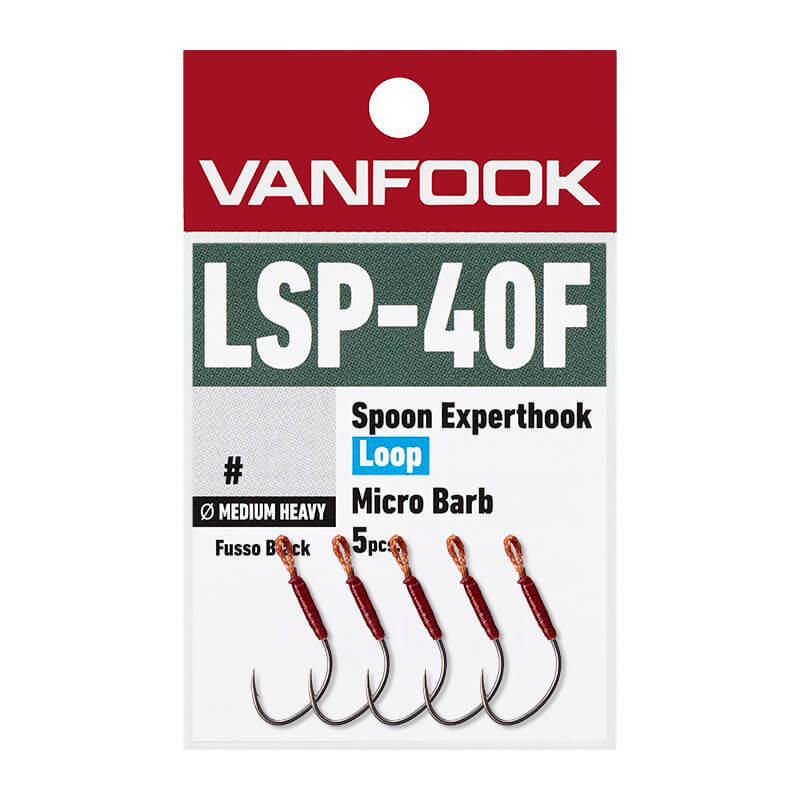 Крючки ассисты Vanfook LSP-40F Fusso Black #6 (5шт)