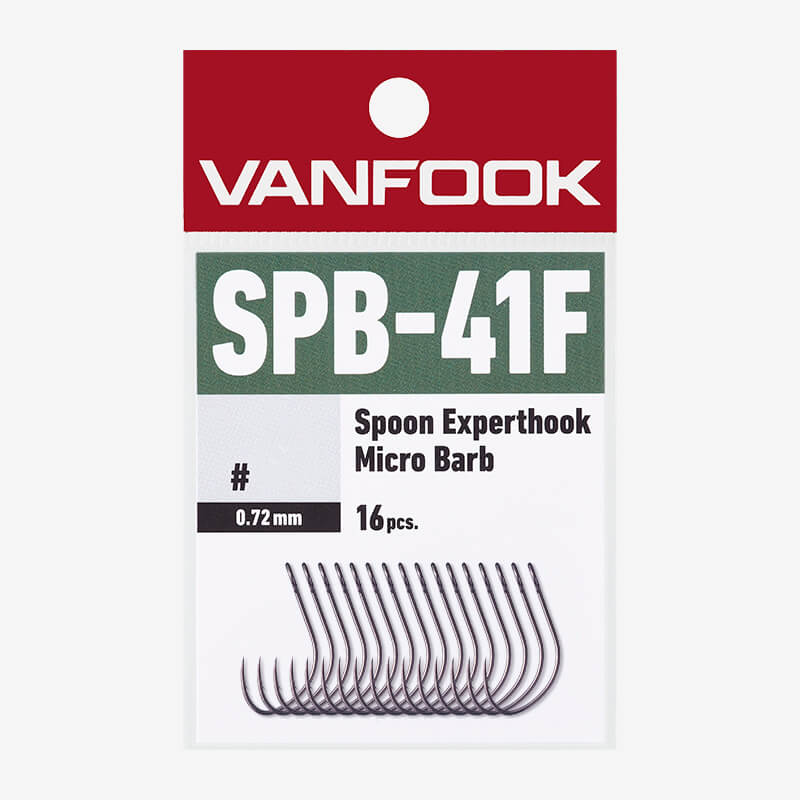 Крючки Vanfook SPB-41F Fusso Black #6 (16 шт.)