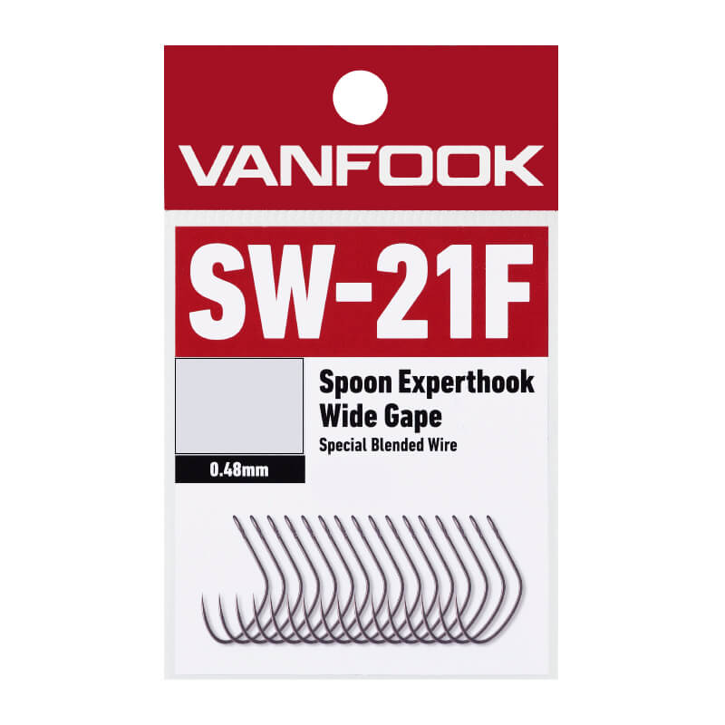 Крючки Vanfook SW-21F Fusso Black #9 (50 шт.)
