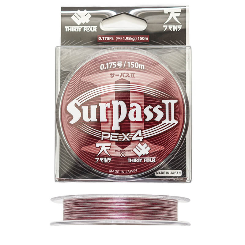 Шнур 7Fins x Thirty34Four Surpass II 150m #0.175