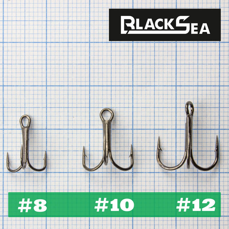 Крючки тройные BS Baits KH-11030 BN №10 (5шт.)