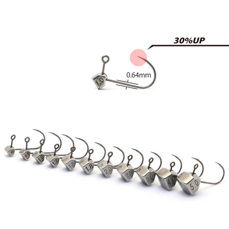 Джиг-головка вольфрамовая Clear Blue Dice Head Ace EX TG 1.8g (3шт.)