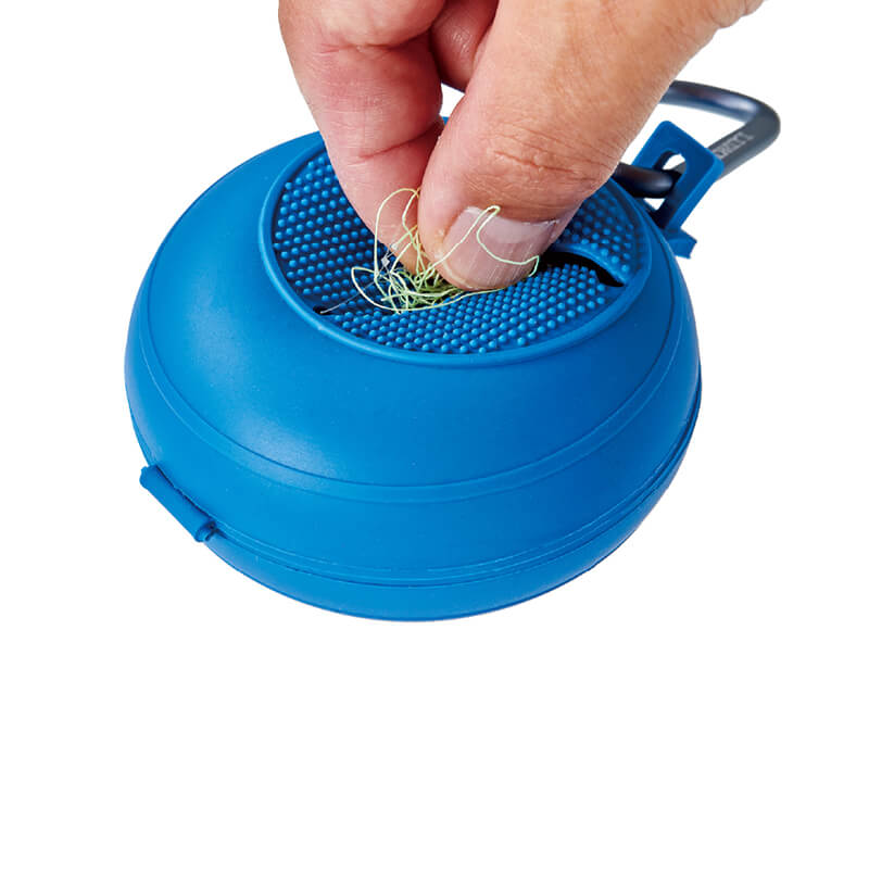 Силиконовый контейнер Gamakatsu Luxxe Silicone Trash Pouch LE-132 #Ocean Blue