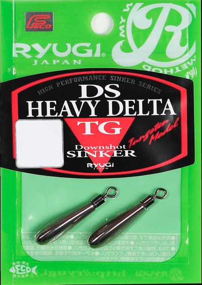 Груз вольфрамовый Ryugi DS Heavy Delta TG Down Shot Sinker 14g (2шт)