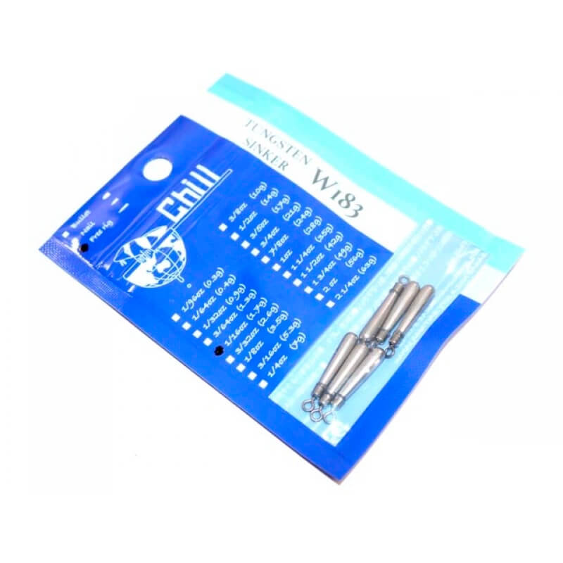 Груз вольфрамовый Chill Free Rig Sinker 1.75g. (6шт.)