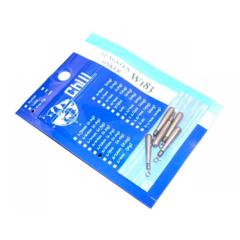 Груз вольфрамовый Chill Free Rig Sinker 2.6g. (5шт.)