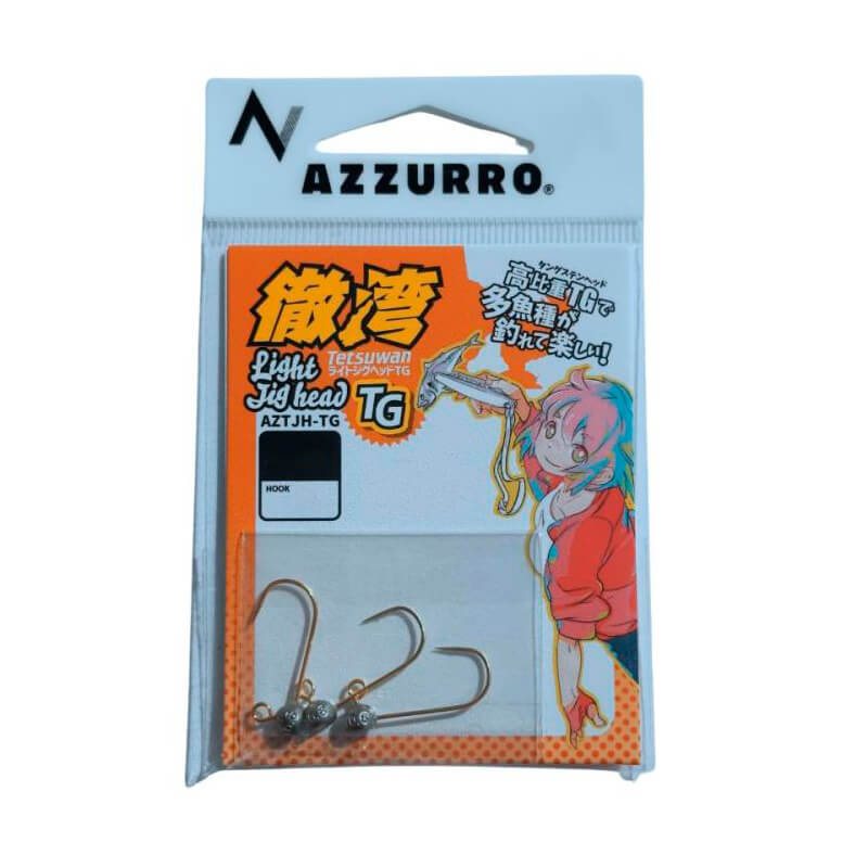 Джиг-головка вольфрамовая Azzurro Towan Light Jig Head TG 1.5g (3шт.)