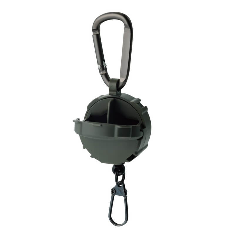 Ретривер DaiichiSeiko Clip On Reel + Micro Case Foliage Green