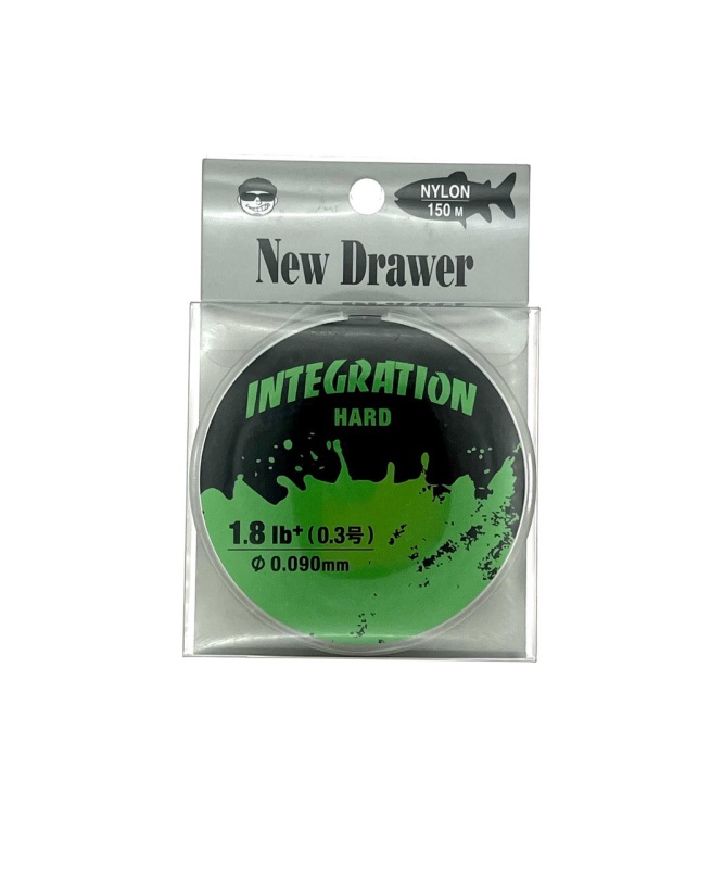 Леска New Drawer Integration Hard 150m #0.3 1.8lb Clear