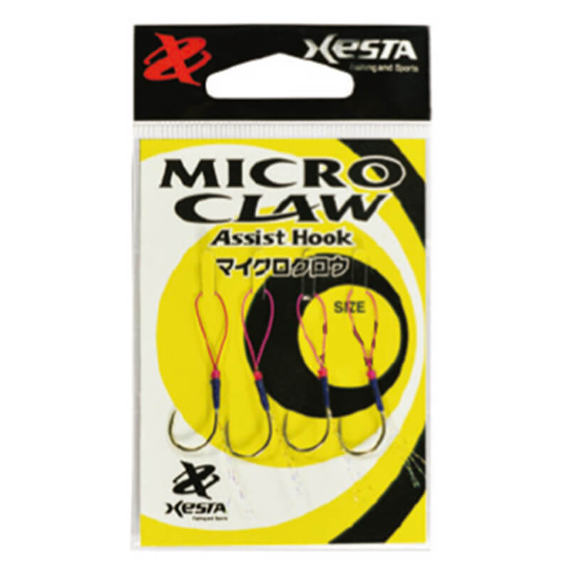 Крючки ассисты Xesta Assist Hook Micro Claw #4S (4шт.)