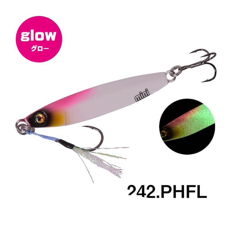 Пилькер Xesta After Burner Mini 3g #242 PHFL Pink Head Full Glow