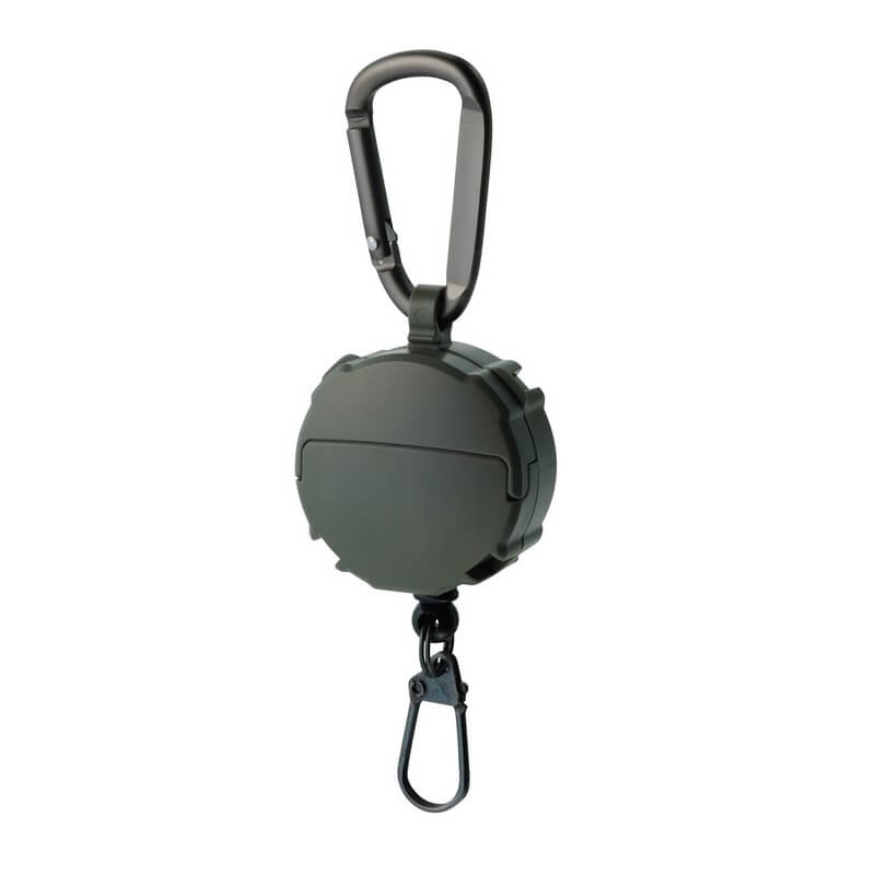 Ретривер DaiichiSeiko Clip On Reel + Micro Case Foliage Green