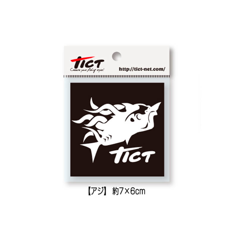 Наклейка Tict Cutting Sticker Logo #Aji