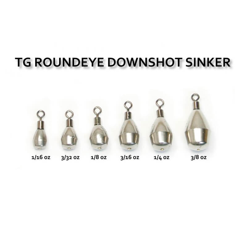 Груз вольфрамовый Reins Tungsten Round Eye Down Shot Sinker 7g (3шт)