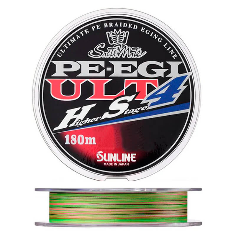 Шнур Sunline SaltiMate PE EGI ULT HS4 HG 180m #0.5
