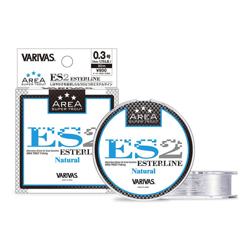 Эстер Varivas Super Trout Area ES2 Ester Natural 80m #0.2 1.15lb