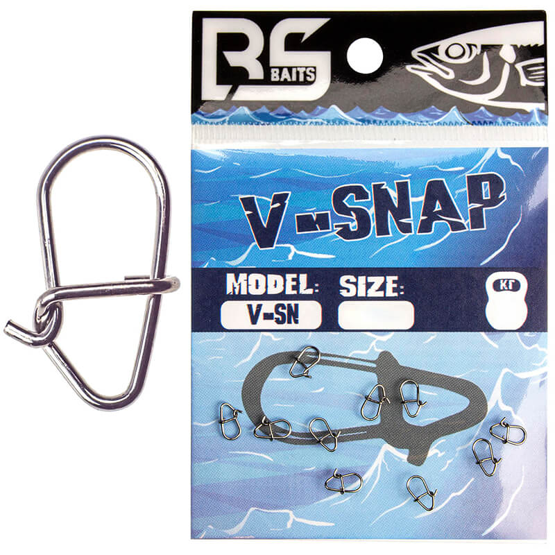 Застежки BS Baits V-Snap #00 (10шт.)
