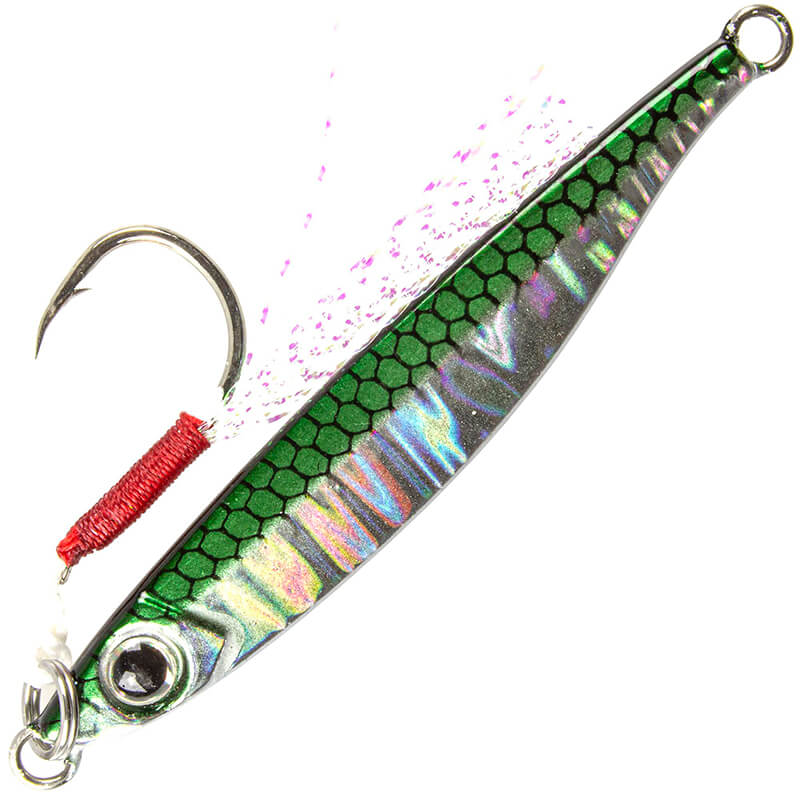 Пилькер BS Baits Runway Fox 1AS 14гр. #Green