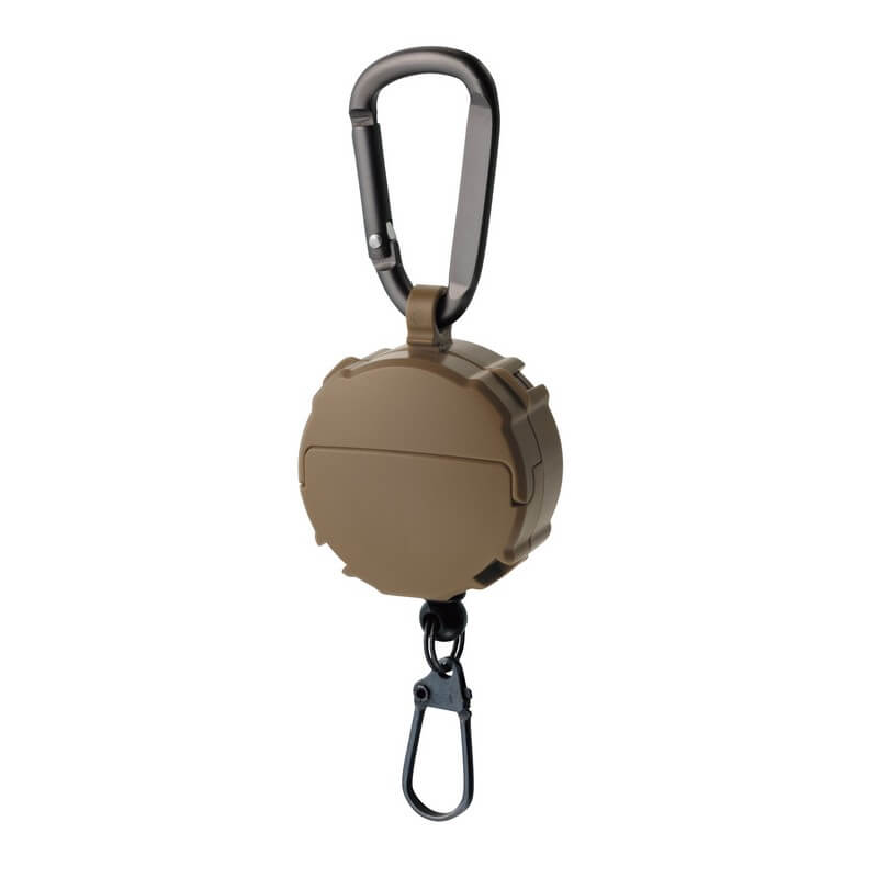 Ретривер DaiichiSeiko Clip On Reel + Micro Case Dark Earth