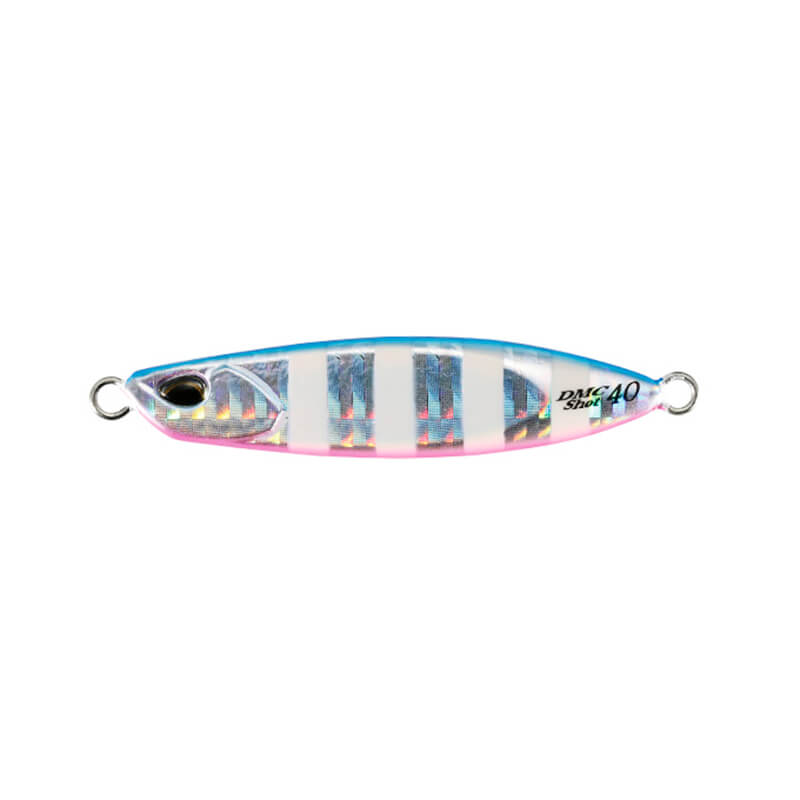 Пилькер DUO Drag Metal Cast Shot 15g #PHA0040 Blue Pink Zebra Glow