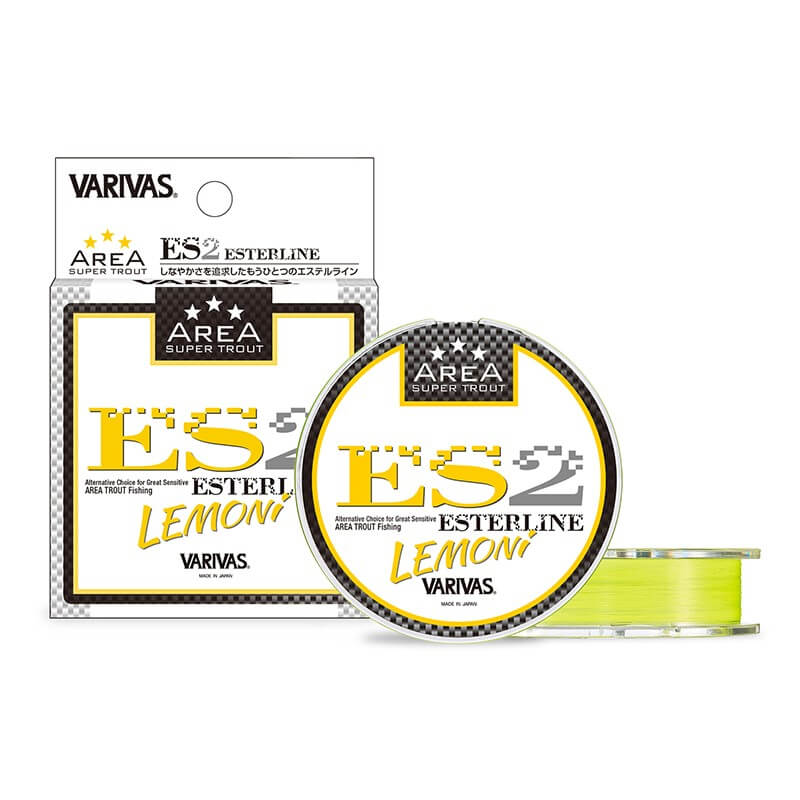 Эстер Varivas Super Trout Area ES2 Ester Lemoni 80m #0.35 2lb