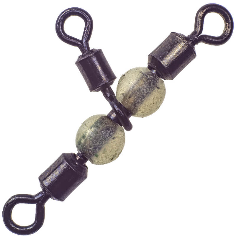 Вертлюг тройной BS Baits Triple Swivel #7*8 (5шт.)