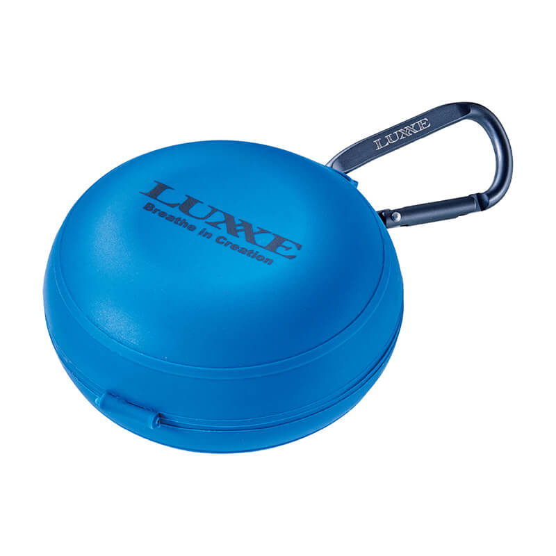 Силиконовый контейнер Gamakatsu Luxxe Silicone Trash Pouch LE-132 #Ocean Blue
