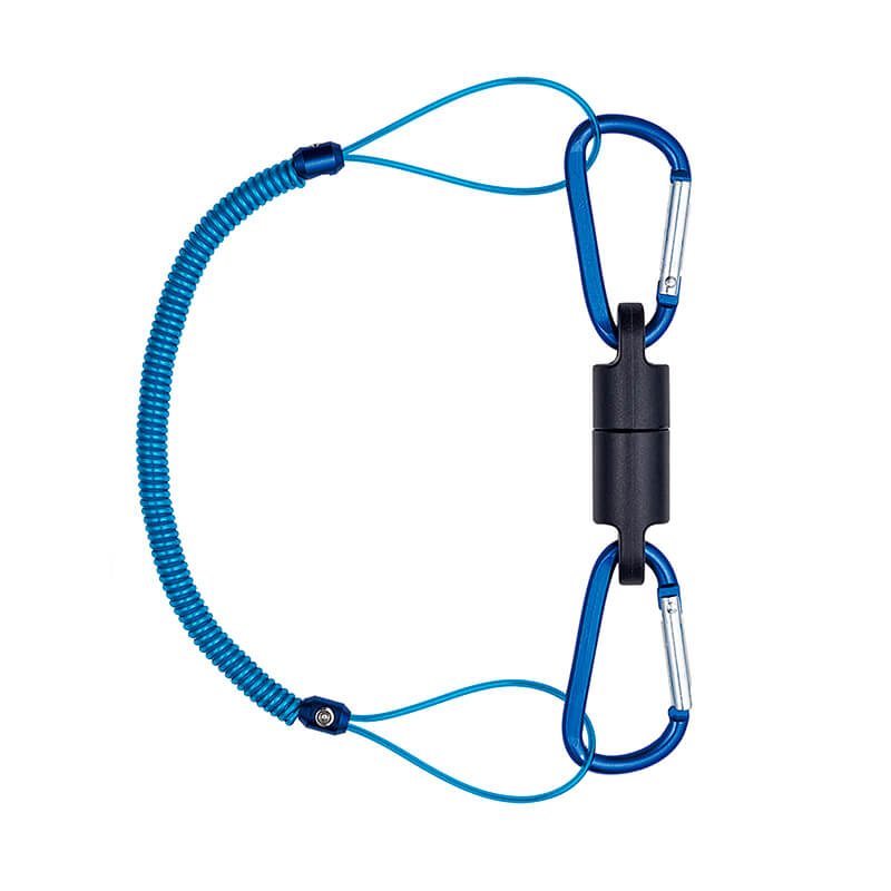 Магнитный держатель с карабинами DaiichiSeiko Carabiner Holder MG3500 #Blue