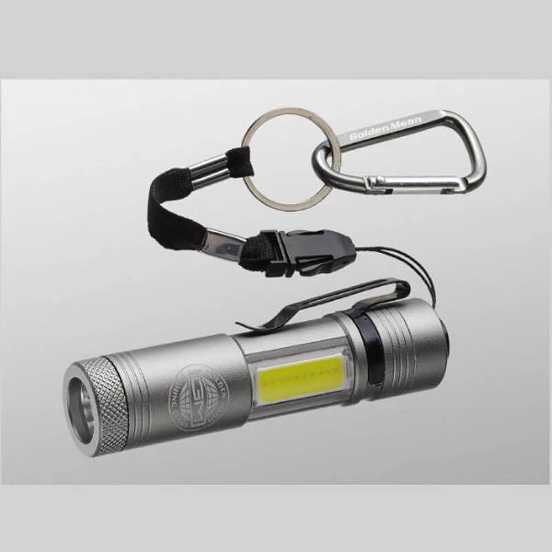 Фонарик Golden Mean UV Light Gun Metal