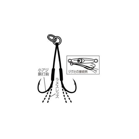 Крючки ассисты Junglegym Micro Assist SS (3шт.)