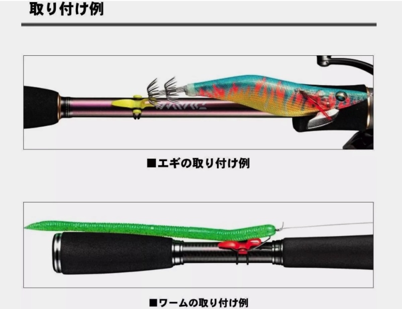 Хуккипер Daiwa Lure Hook Holder #Clear Blue