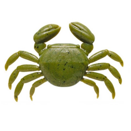 Силиконовая приманка Marukyu Power Crab Big Green 0696