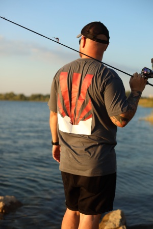 Фирменная футболка Mateneko XL #Graphite