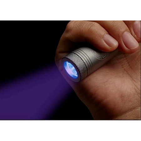 Фонарик Golden Mean UV Light Gun Metal