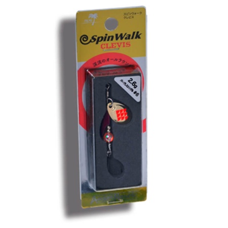 Вращающаяся блесна Palms Spin Walk Clevis 2.6g #BMB